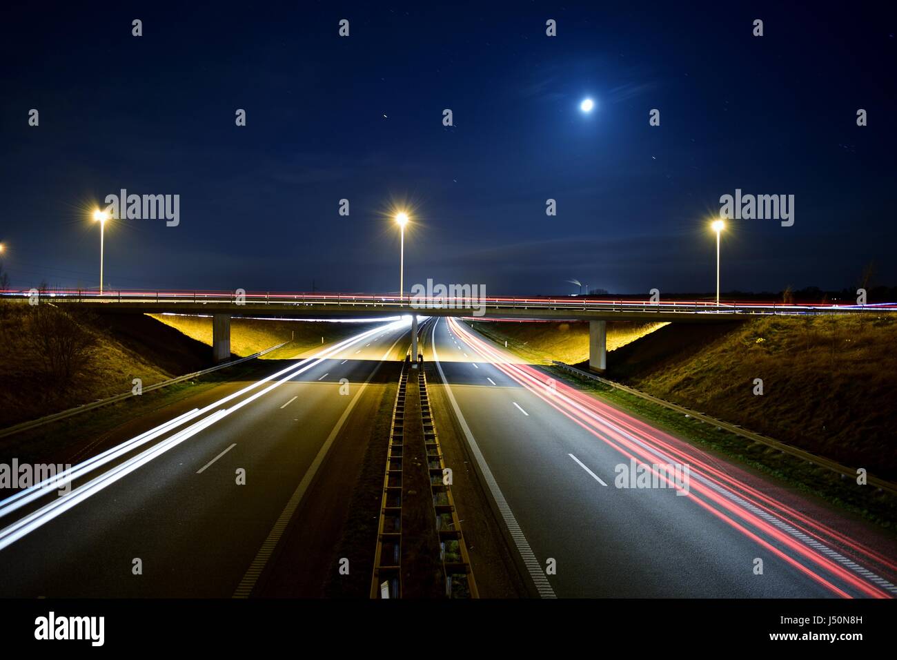 La notte è il momento giusto Foto Stock