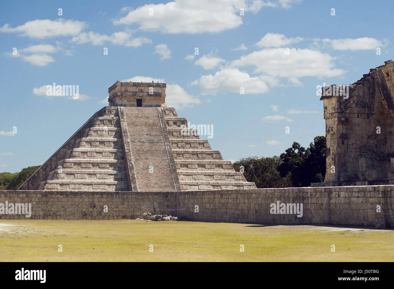 Rovine del Messico Chichén Itzà Foto Stock