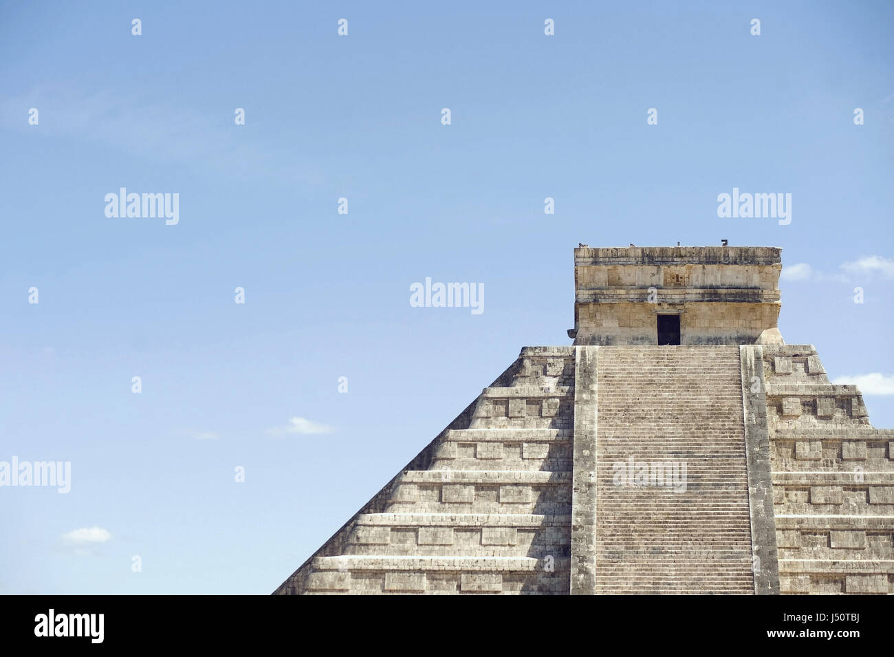 Rovine del Messico Chichén Itzà Foto Stock