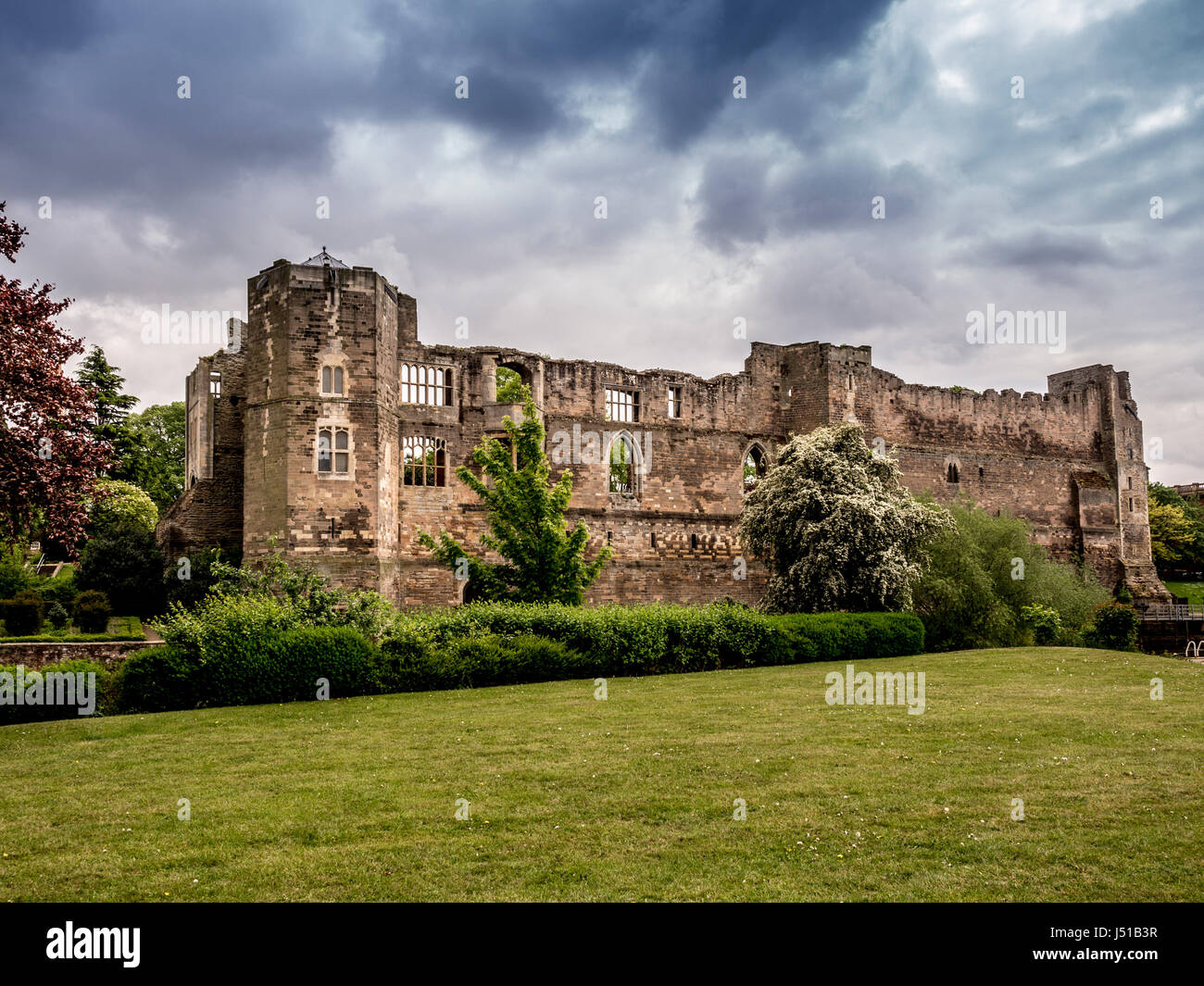 Newark Castle, Newark on Trent, Regno Unito. Foto Stock