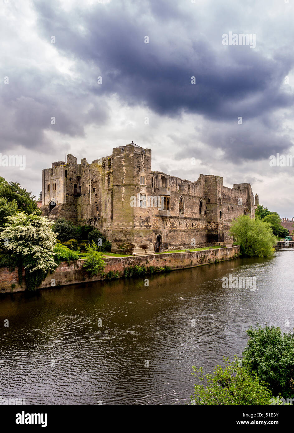 Newark Castle, Newark on Trent, Regno Unito. Foto Stock