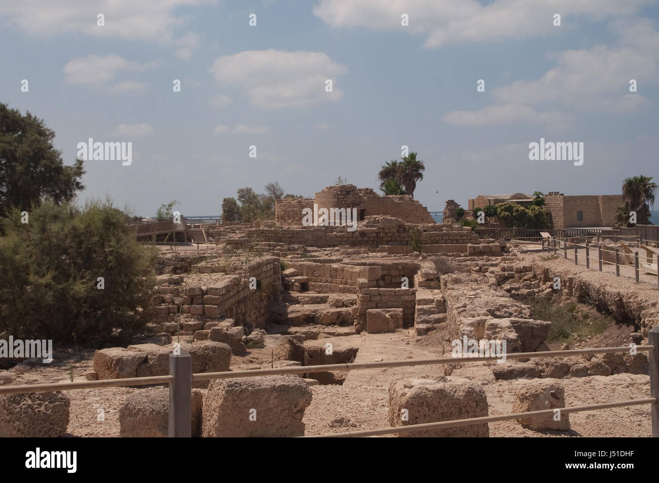 Antipatris (Tel Afek), Yarkon National Park, Israele Foto Stock