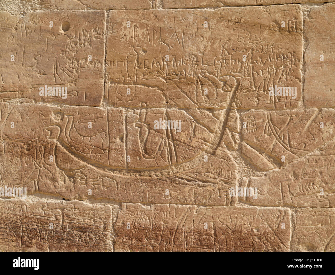 Tempio dedicato a Hathor e Nekhbet a El Kab, sponda est del fiume Nilo, Alto Egitto Foto Stock