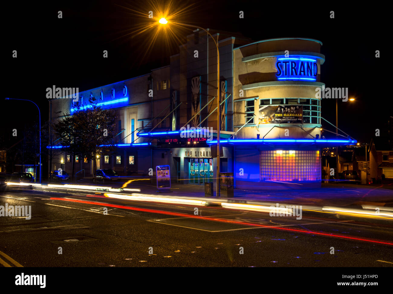 Strand Cinema East Belfast Irlanda del Nord Foto Stock