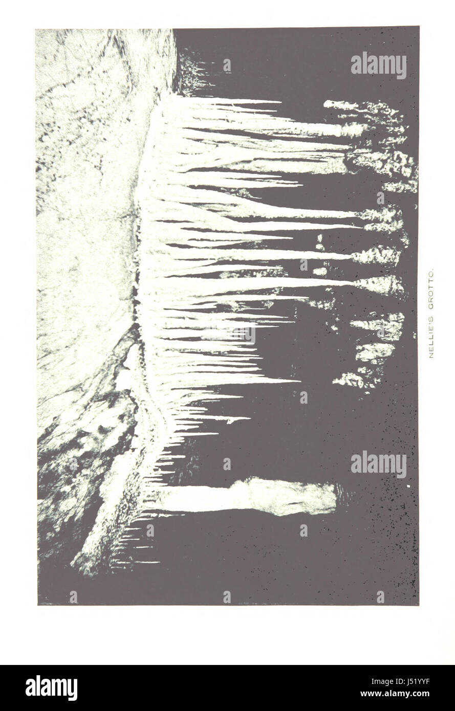 Le Caverne di Jenolan: un'escursione in wonderland australiano ... Illustrata con ... le piastre e una mappa Foto Stock