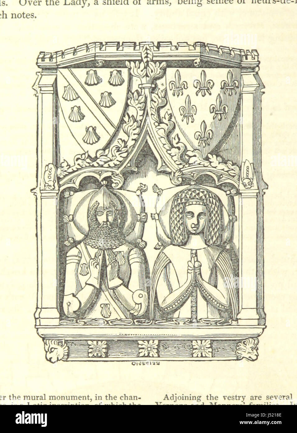 Questo lavoro sulla contea di Derby fornisce informazioni storiche e geografiche, riguardanti geologia, minerali, commercio e dati statistici, insieme a dettagliate incisioni e mappe di artisti di spicco. Foto Stock