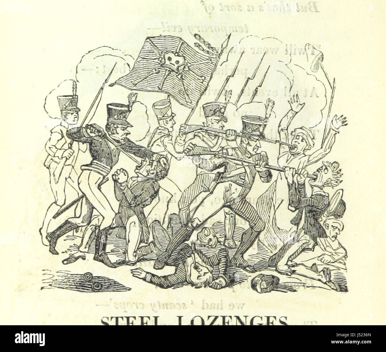 [L'uomo della luna, &c. &C. &C. ... Ventiduesima edizione.] Foto Stock