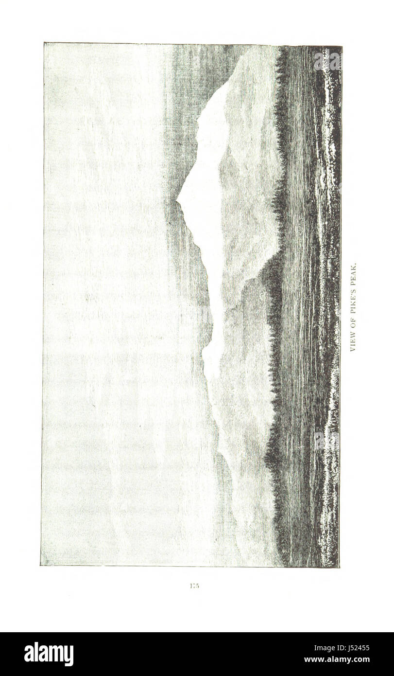 "Echi dalle Montagne Rocciose" è un libro di memorie illustrato che riflette l'età d'oro del grande West negli Stati Uniti, catturando la vita, i paesaggi e la storia dell'epoca. Foto Stock