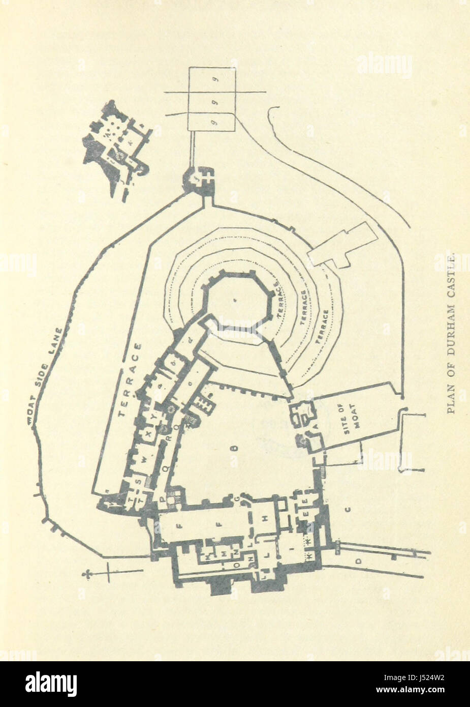 Questa immagine dell'edizione 1894 di "Comprehensive Guide to the County of Durham" fornisce una panoramica dettagliata della geografia della zona, comprese mappe e informazioni storiche sulla contea. Foto Stock
