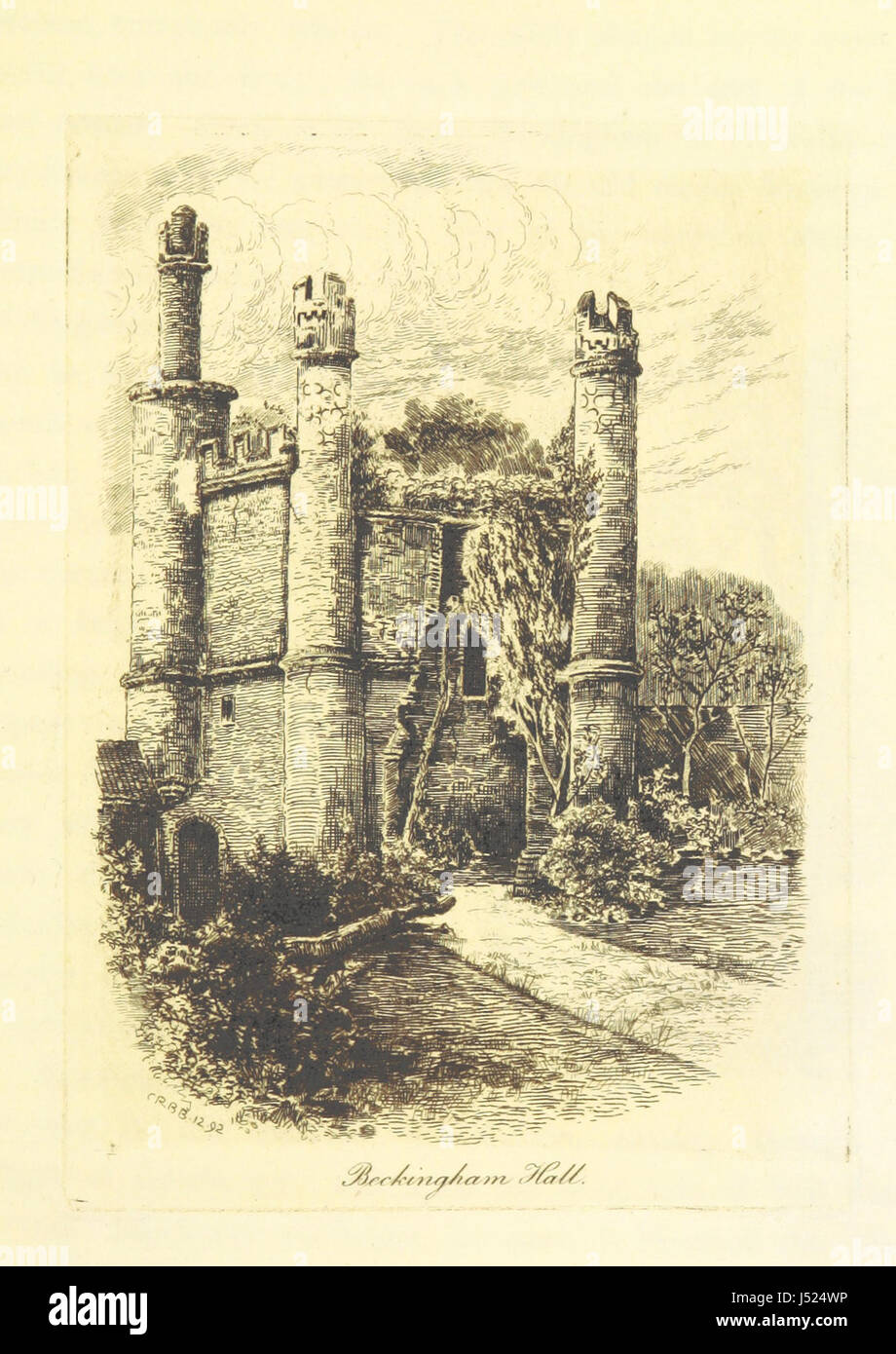 Essex: autostrade, sentieri e vie navigabili. Scritto ed illustrato da C. B. R. Barrett. L.P Foto Stock