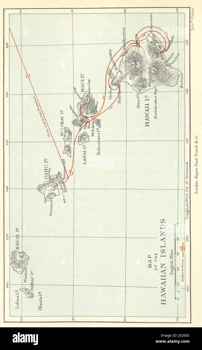 Immagine presa da pagina 194 di 'una lotta con le distanze. Gli Stati membri; le isole hawaiane, Canada ... Bahamas. Con mappe ..." Foto Stock