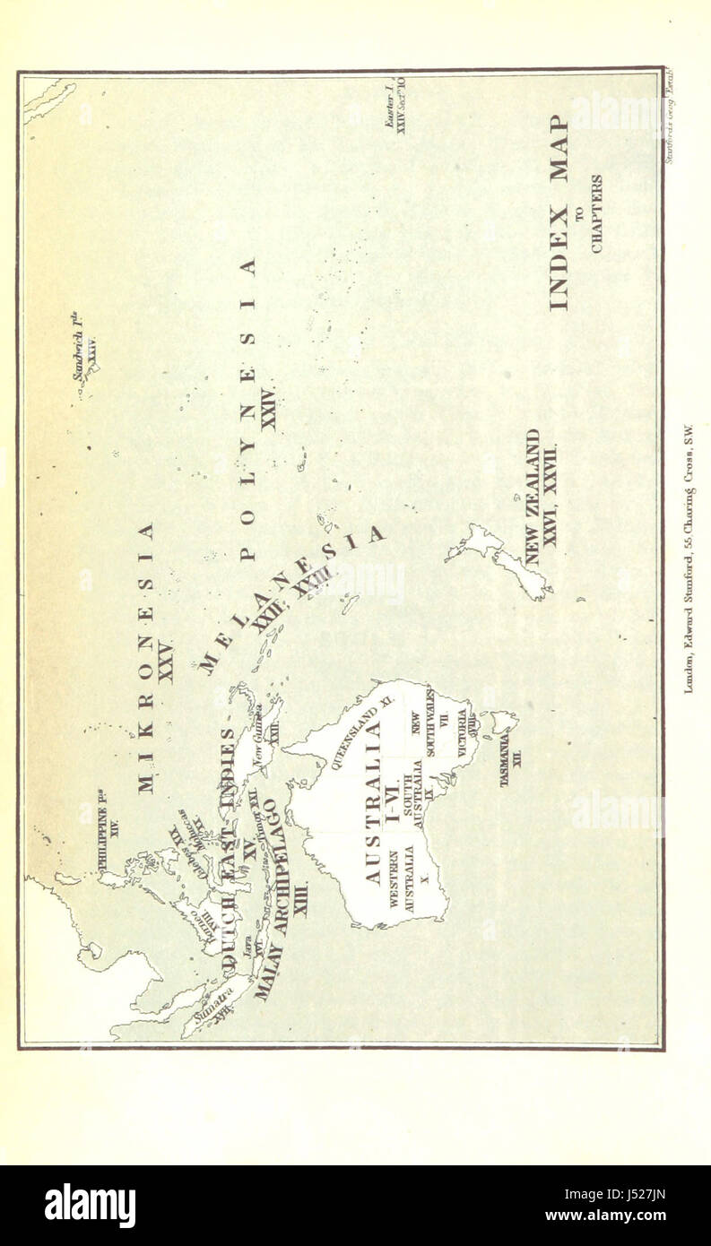 Immagine presa da pagina 20 di 'Stanford il compendio di Geografia e Viaggi ... Australasia. Modificato e prorogato di A. R. Wallace ... Con appendice etnologico da A. H. Keane ... Quinta edizione' Foto Stock