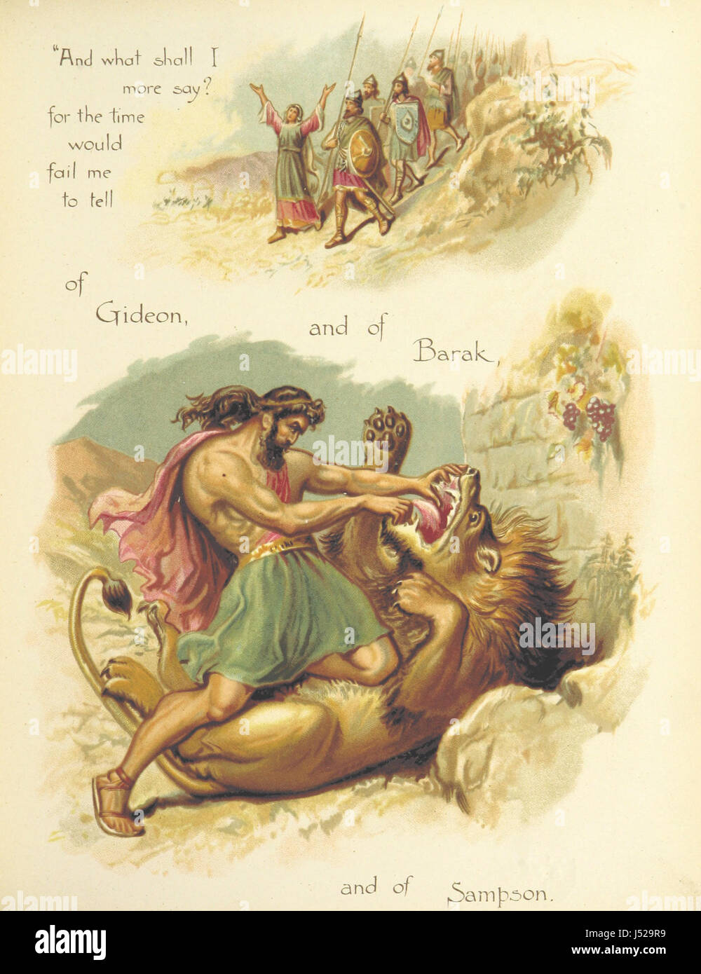 "Fede" dall'epistola agli Ebrei. Poesie [su testi] ... Illustrato da W. J. Webb Foto Stock