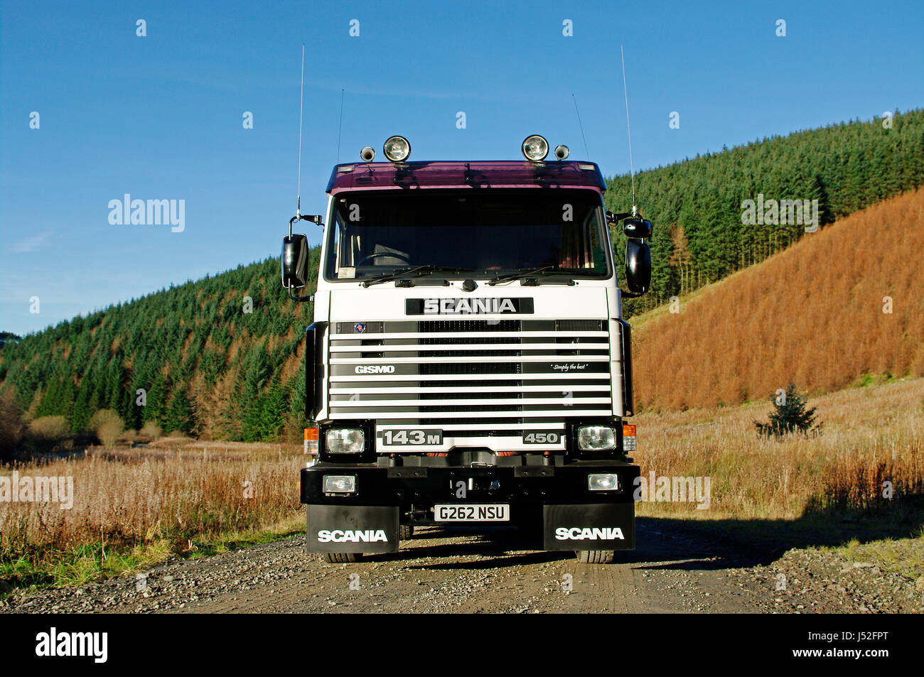 Scania 143M Foto Stock