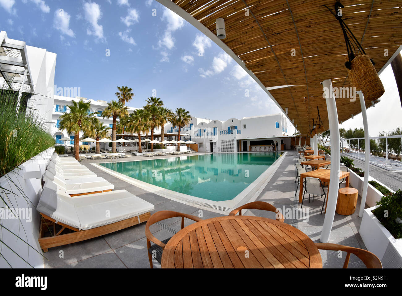 Hotel Sulla Spiaggia Di Kamari Immagini Hotel Sulla