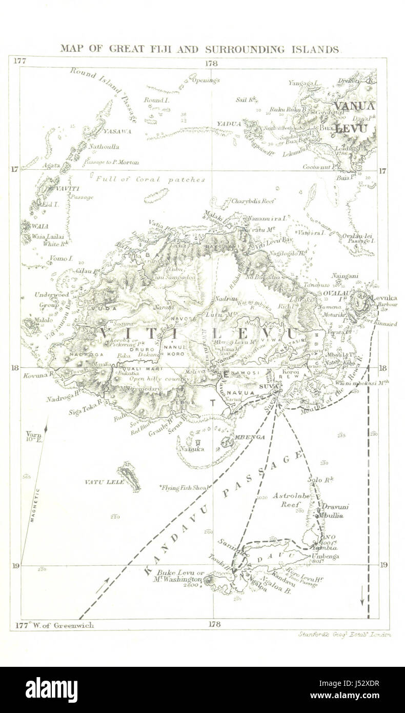 Questo libro esplora i viaggi dell'autore attraverso diverse latitudini alla ricerca di diverse condizioni meteorologiche. Include mappe e illustrazioni per fornire il contesto e i dettagli del viaggio. Foto Stock