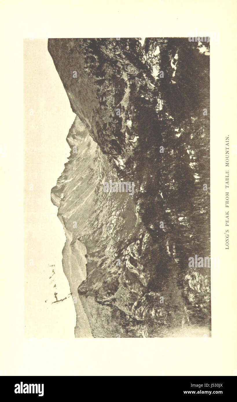 "Alpinismo in Colorado" di Frederick H. Chapin fornisce una guida completa alle vette intorno a Estes Park. Il libro descrive in dettaglio le varie vie di arrampicata, offrendo informazioni sulle sfide e i vantaggi dell'alpinismo nelle Montagne Rocciose del Colorado. Foto Stock