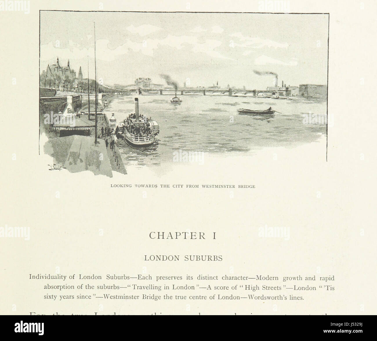 London City periferie come essi sono per giorno ... Illustrato da W. Luker ... da disegni originali Foto Stock
