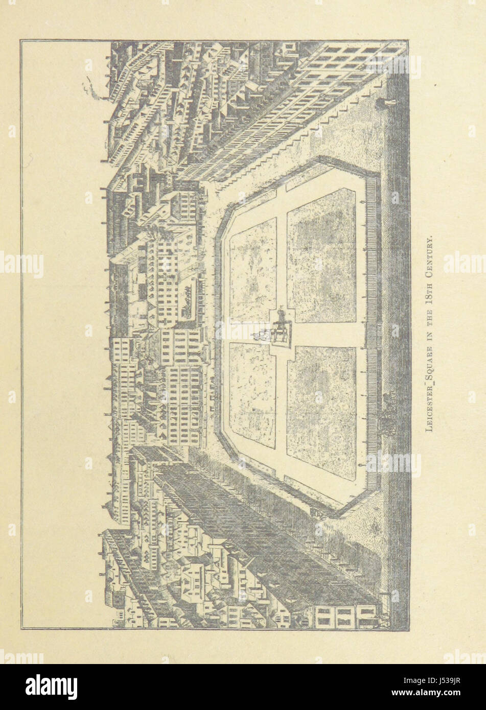 La storia di Leicester Square ... Con ... illustrazioni ... Editor d'arte.-Mons. Charles Alias Foto Stock