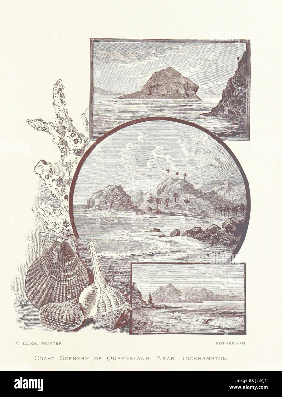 Questo libro racconta il viaggio di un emigrante attraverso le colonie australiane del nuovo Galles del Sud, Victoria e Queensland durante l'inizio del XIX secolo, offrendo approfondimenti sulla vita e le sfide degli emigranti nel periodo 1839-1844. Foto Stock