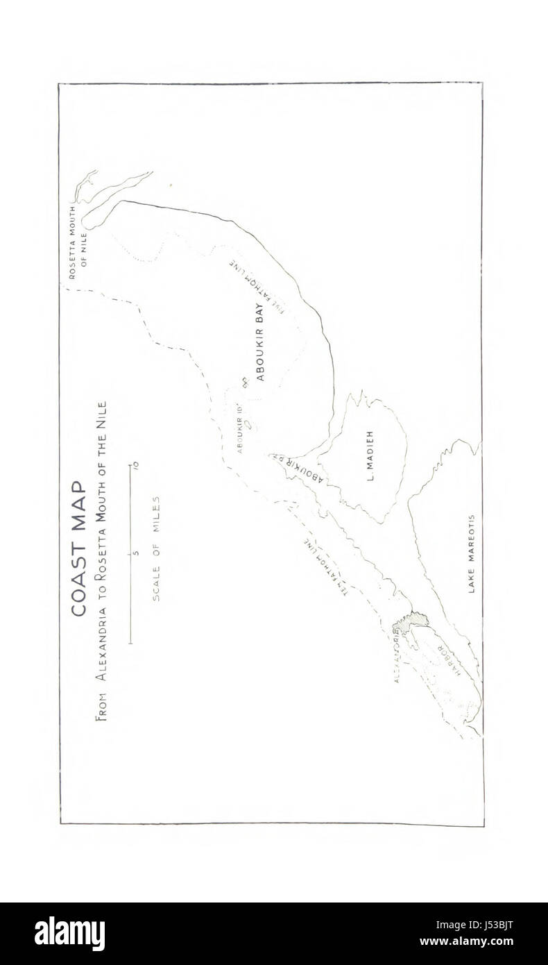 Immagine presa da pagina 302 di 'l'influenza della potenza marittima dopo la Rivoluzione Francese e impero, 1793-1812" Foto Stock