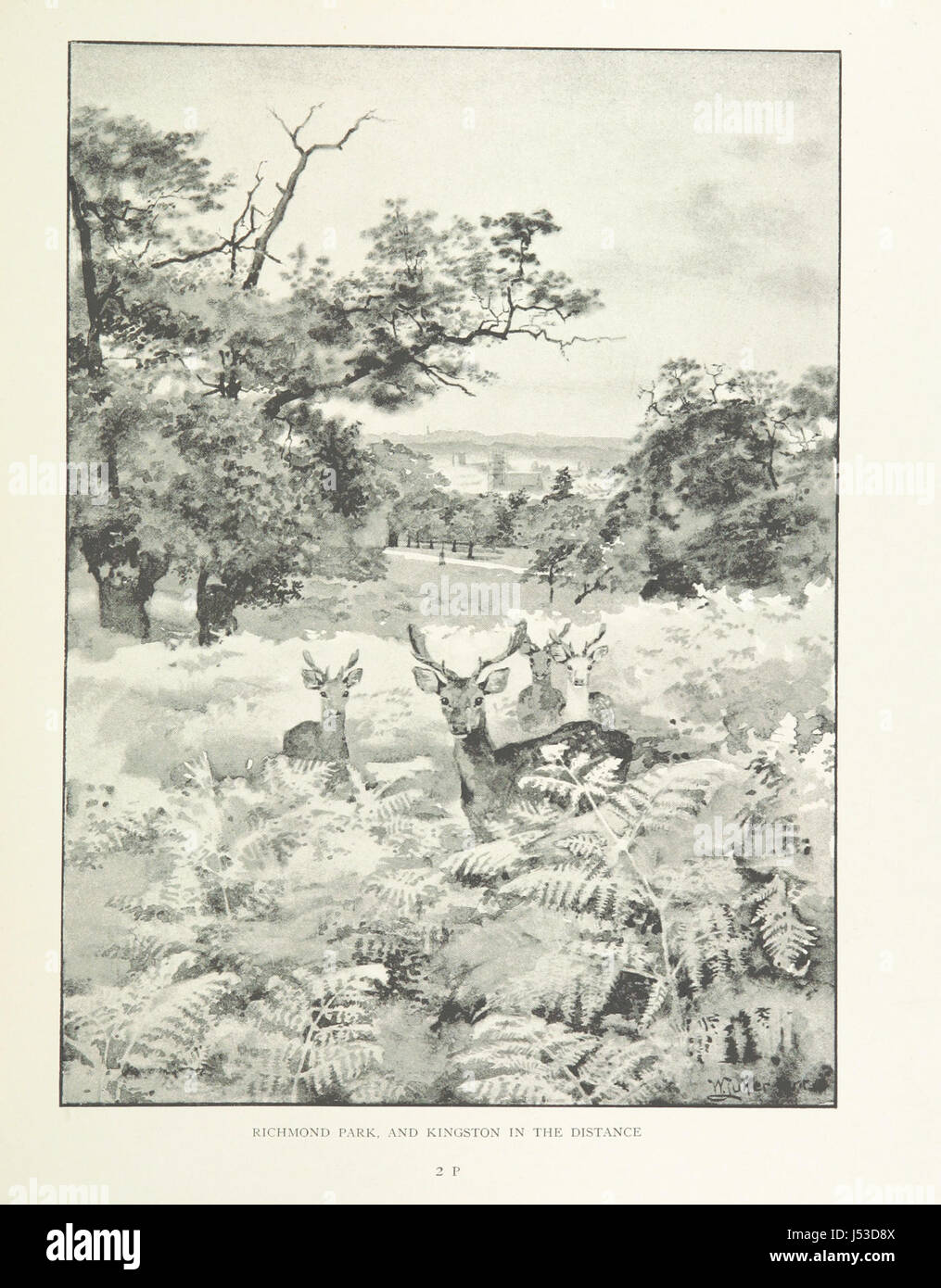 London City periferie come essi sono per giorno ... Illustrato da W. Luker ... da disegni originali Foto Stock