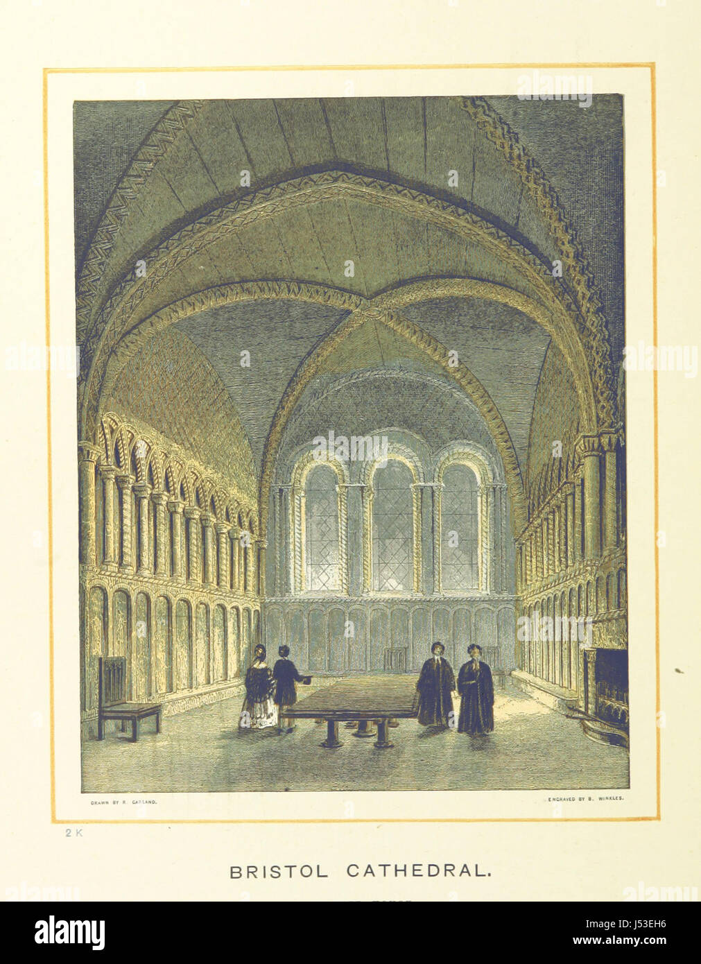 Questa pubblicazione offre una storia illustrata della Cattedrale di Bristol, concentrandosi sulla sua architettura, storia e significato nella vita religiosa e culturale inglese. Fornisce approfondimenti dettagliati sulla struttura e sull'eredità della cattedrale. Foto Stock