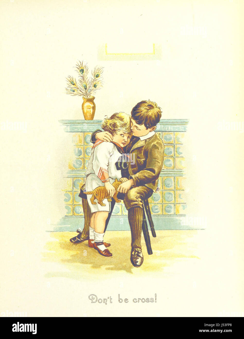 "Fancies Free" è una raccolta di versi accompagnati da illustrazioni colorate. L'opera fonde poesia e arte visiva, fornendo un'esplorazione creativa dei temi attraverso le parole e le immagini. Foto Stock