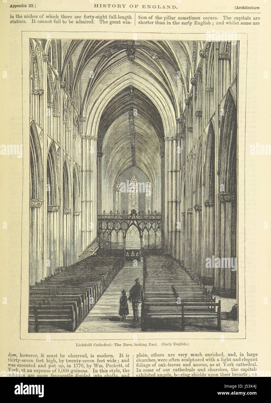 Un'opera storica completa intitolata "The Imperial History of England", edita da W.C. Stafford e H.W. Dulcken, che descrive la storia imperiale dell'Inghilterra attraverso incisioni e incisioni in legno. Foto Stock