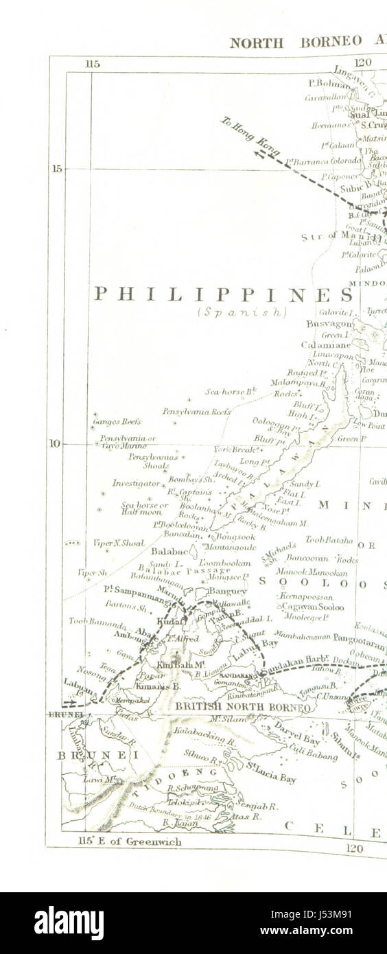 Immagine presa da pagina 360 di 'Seas e cieli in molte latitudini; o, vagare in cerca del meteo ... Mappe e illustrazioni' Foto Stock