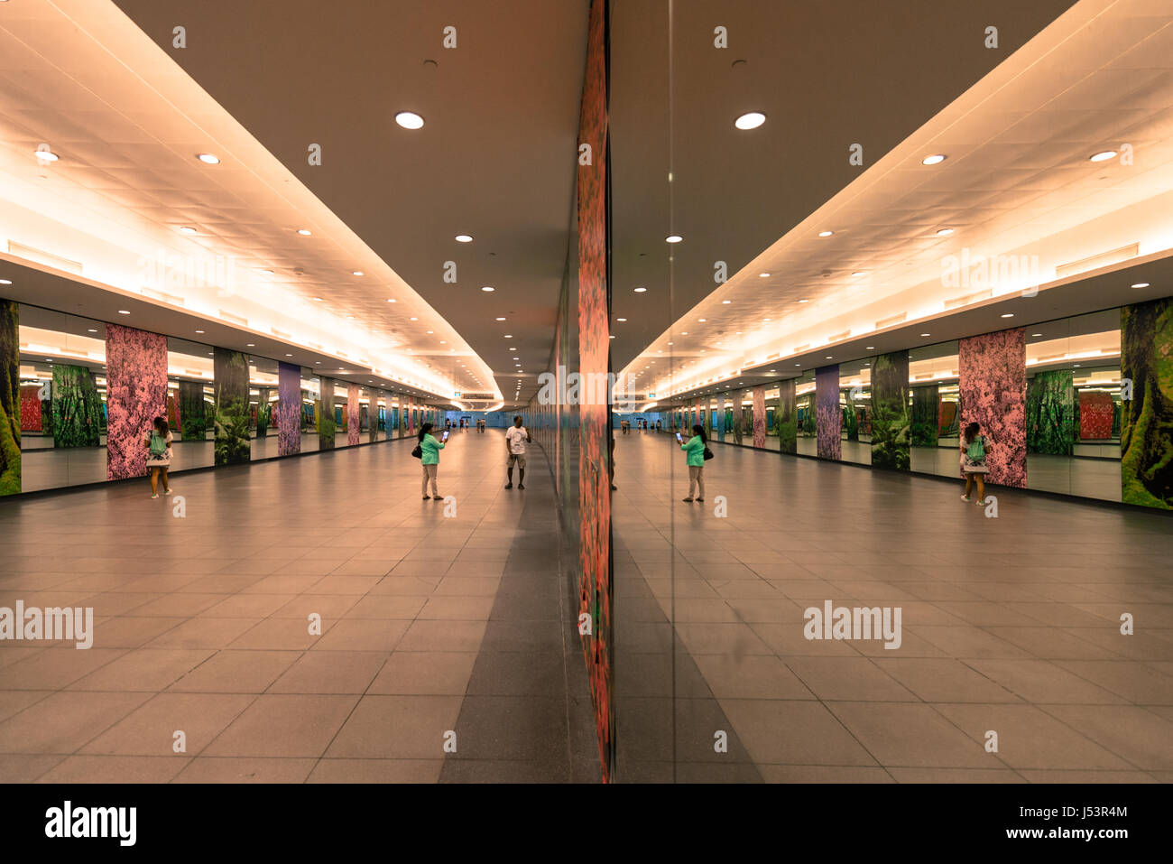 Stazione MRT Foto Stock