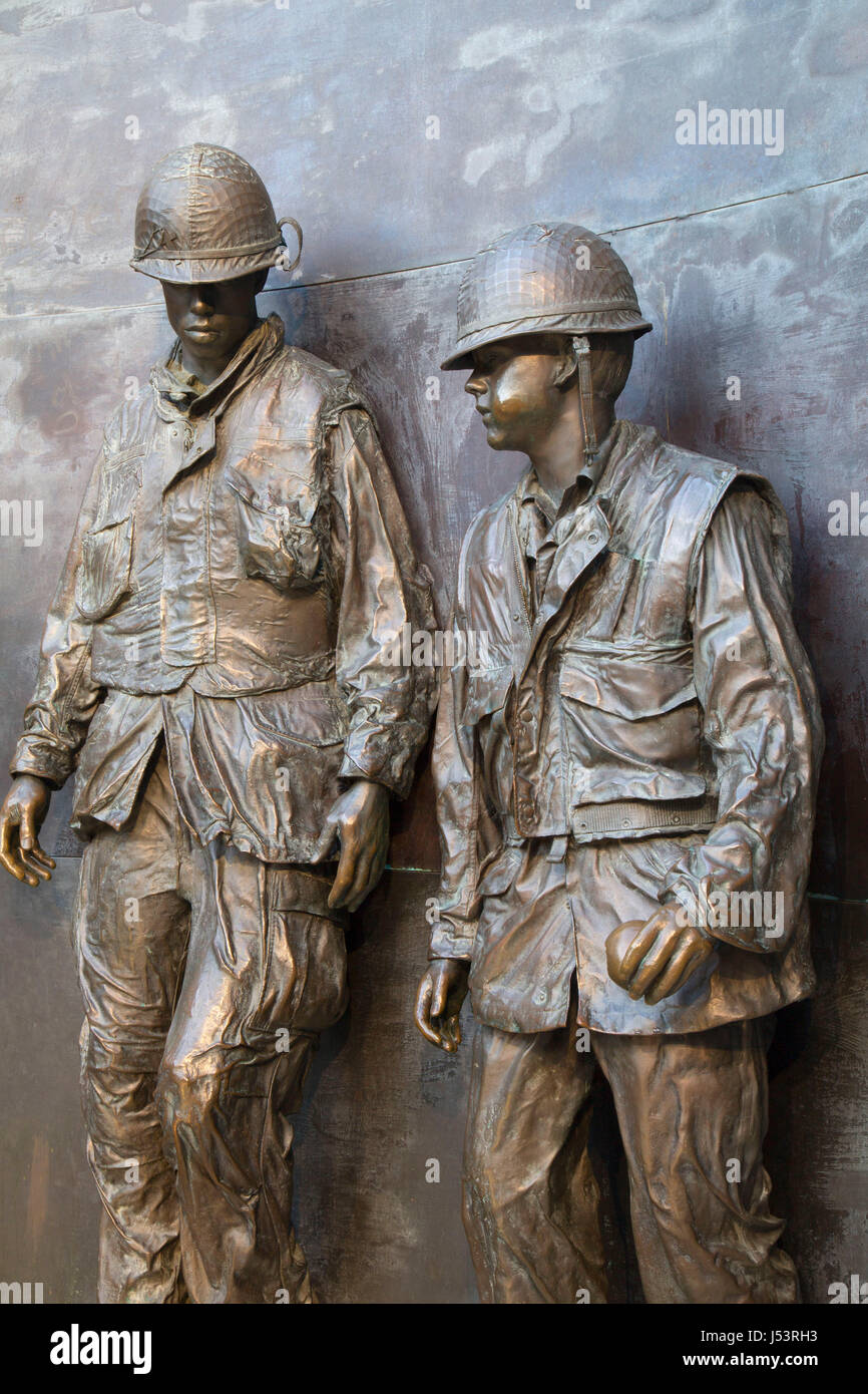 California Vietnam Veterans Memorial, California State Capitol Museum, Sacramento, California Foto Stock