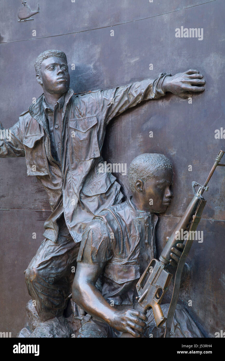 California Vietnam Veterans Memorial, California State Capitol Museum, Sacramento, California Foto Stock