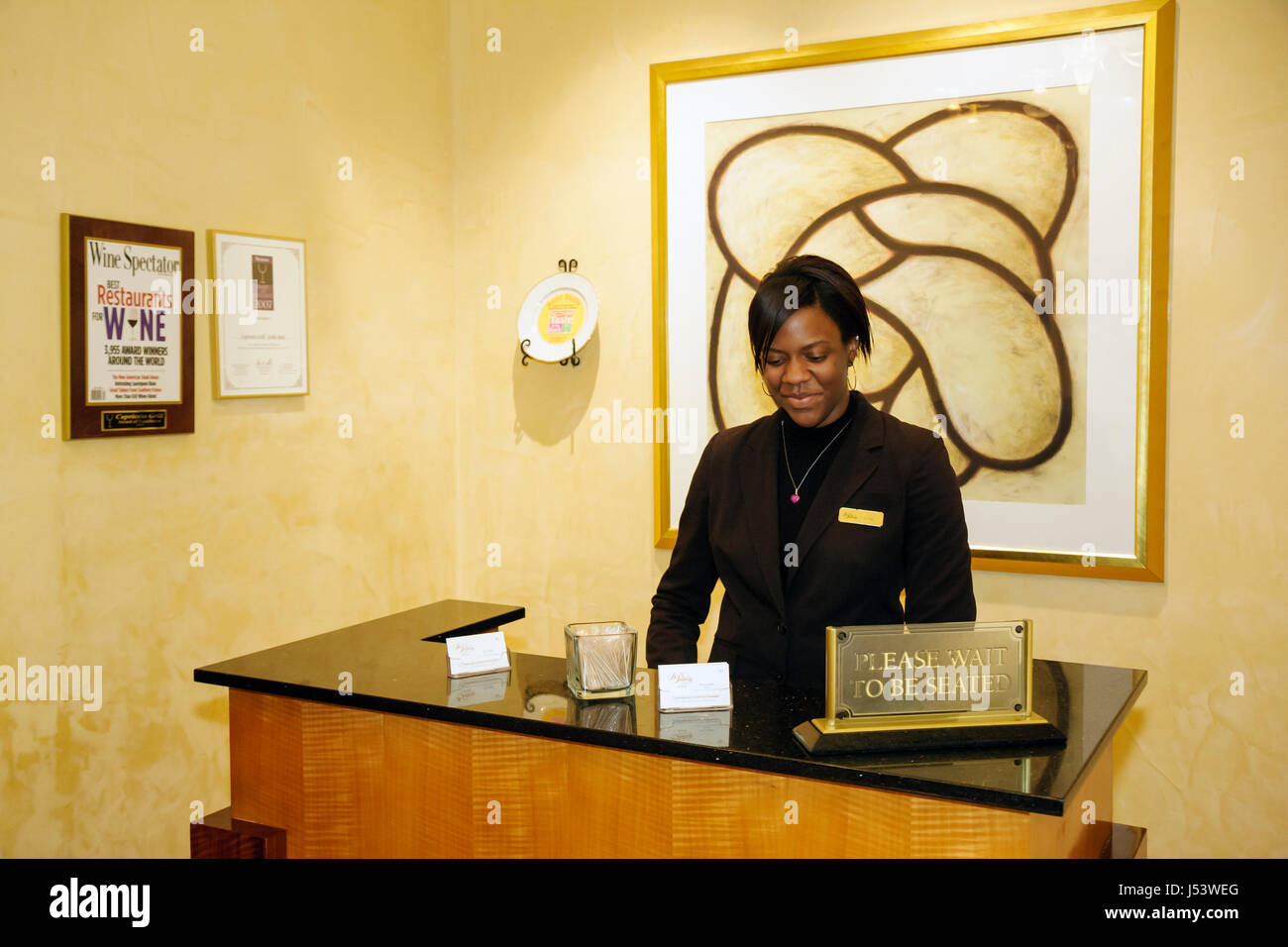 Little Rock Arkansas, il Peabody Little Rock, hotel hotel hotel alloggio motel, ristorante ristoranti cibo mangiare fuori caffè cafè bistrot, Bla Foto Stock