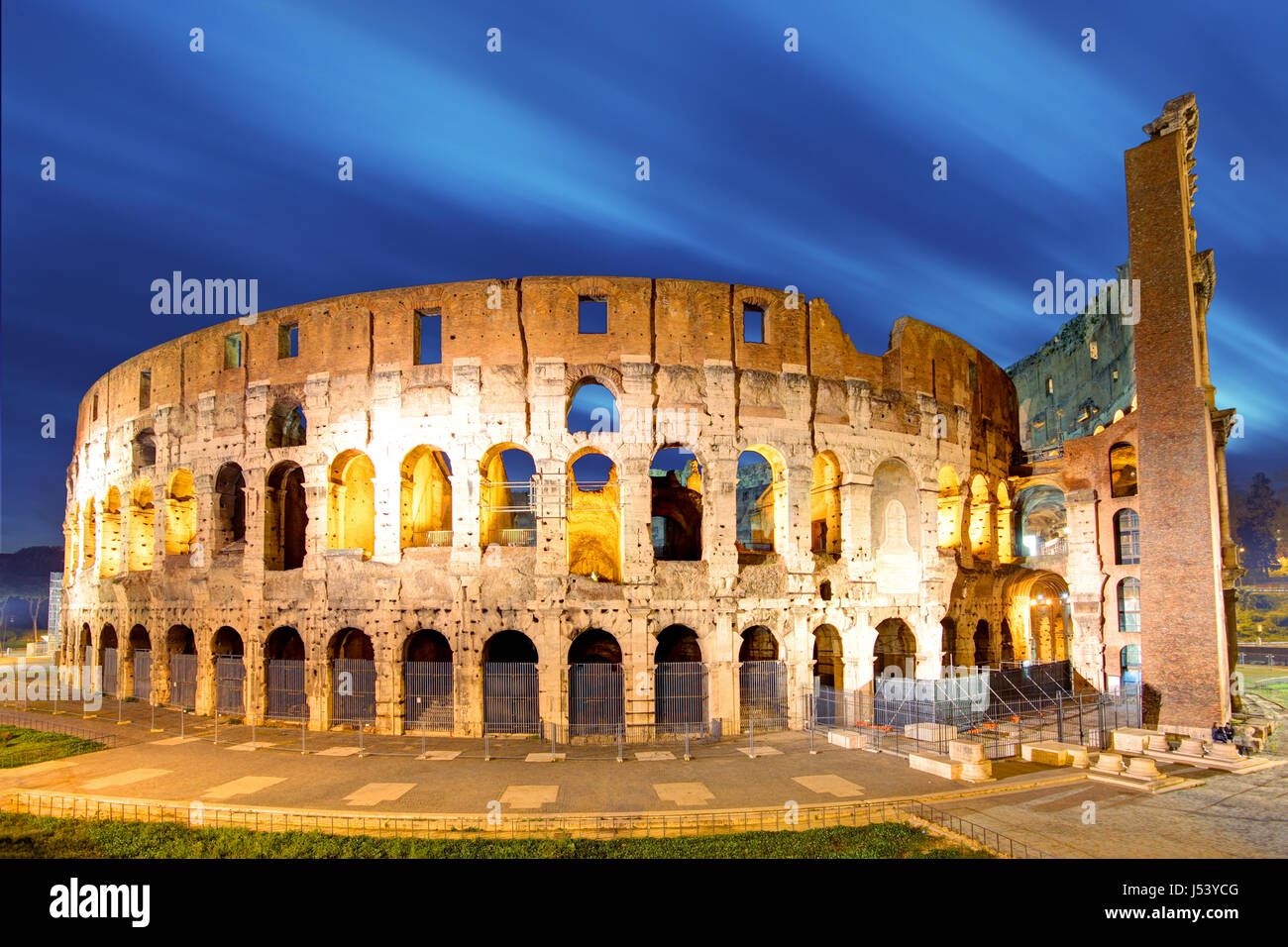 Roma - Colosseo Foto Stock