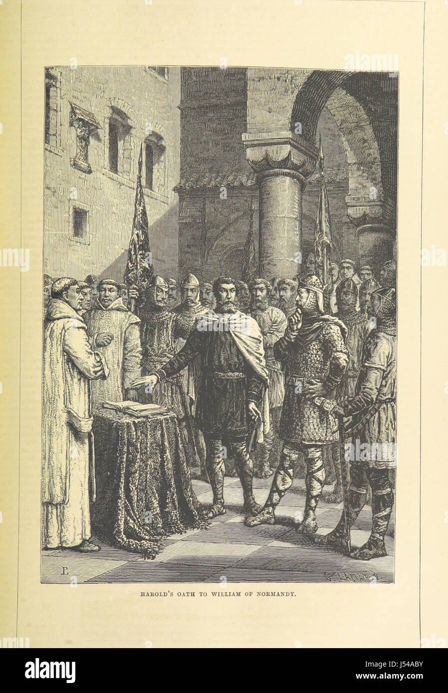 Questo libro offre una storia completa dell'Inghilterra, originariamente di David Hume, ampliata da W. C. Stafford e H. W. Dulcken. Include numerose incisioni e xilografie che completano visivamente la narrazione storica, offrendo una visione dell'evoluzione politica e culturale dell'Inghilterra. Foto Stock