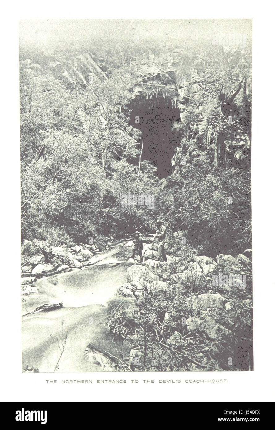 Le Caverne di Jenolan: un'escursione in wonderland australiano ... Illustrata con ... le piastre e una mappa Foto Stock