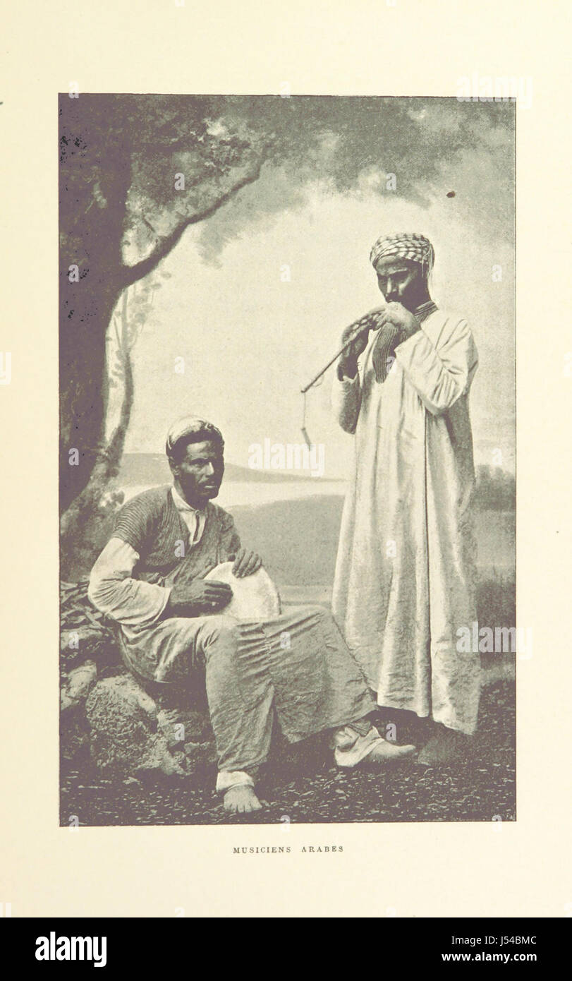 "Le Pays des Pharaons" è un'opera storica con illustrazioni, incentrata sulla terra dei faraoni, l'Egitto, e la sua antica civiltà, cultura e monumenti. Foto Stock