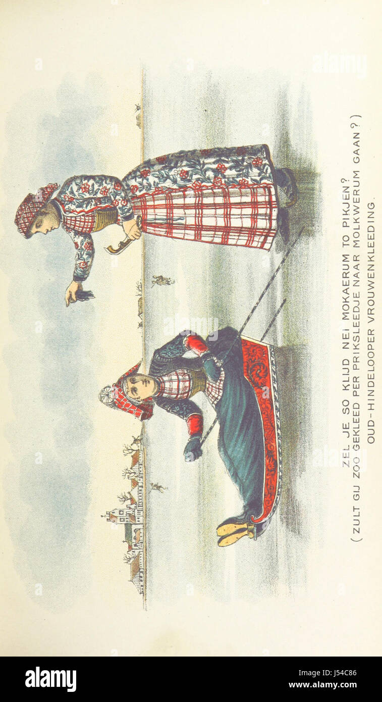 Immagine presa da pagina 429 di 'Uit Frieslands volksleven van vroeger en più tardi. Volksoverleveringen, volksgebrunken, volksvertellingen, volksbegrippen. Porta Bijeengebracht camminano Dykstra. [Con una prefazione di Hugo Suringar.]" Foto Stock