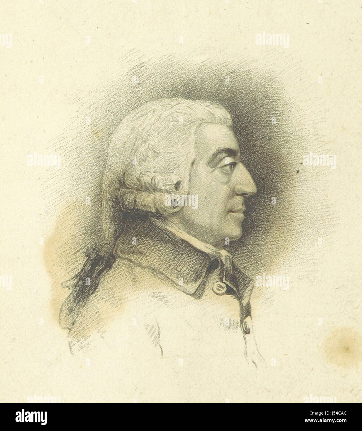 Le opere di Adam Smith, edite da Dugald Stewart, forniscono uno sguardo completo agli scritti e alla vita di Adam Smith, il padre dell'economia moderna. Questo volume evidenzia i contributi di Smith alla filosofia e alla teoria economica. Foto Stock