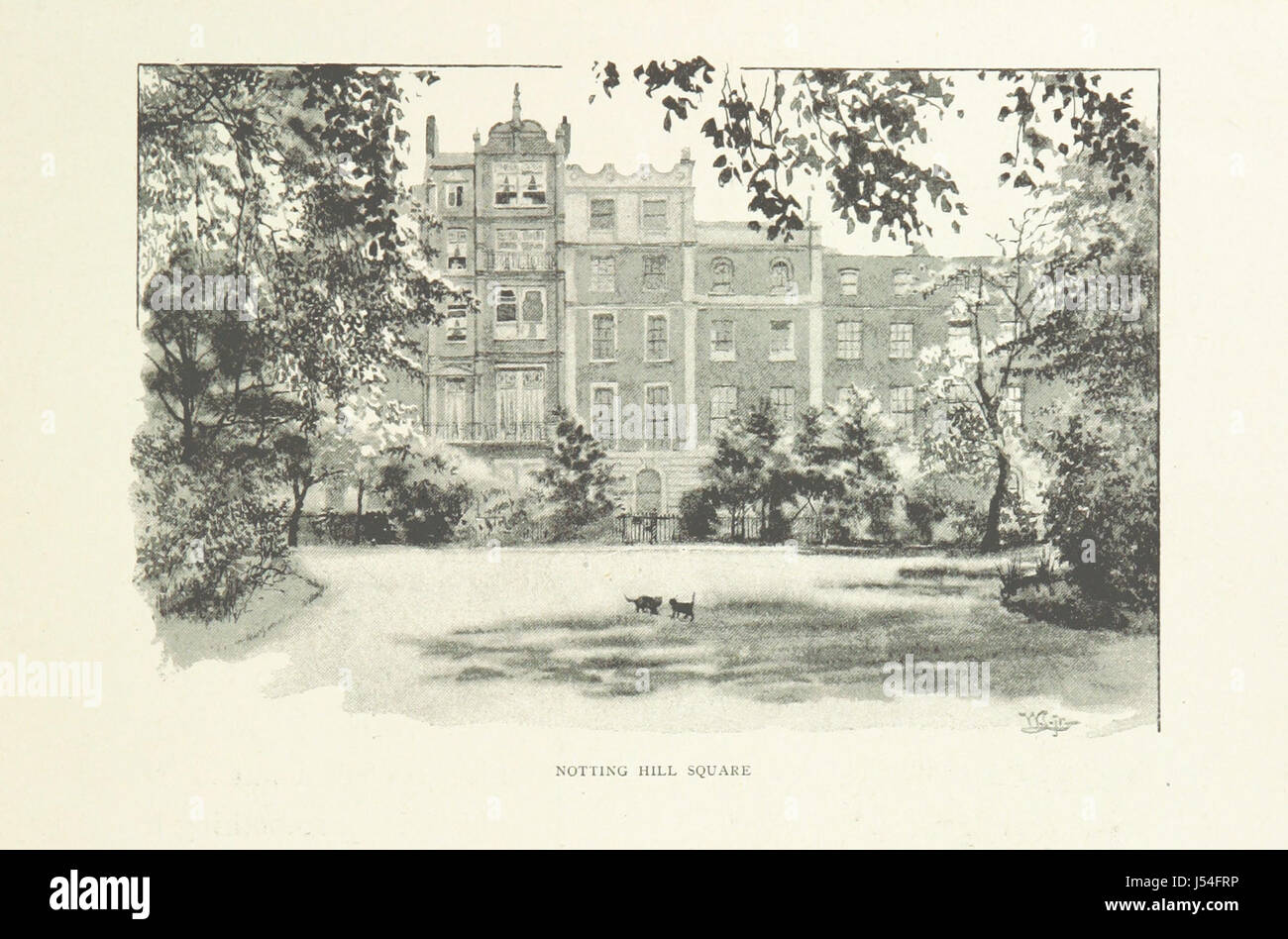 London City periferie come essi sono per giorno ... Illustrato da W. Luker ... da disegni originali Foto Stock