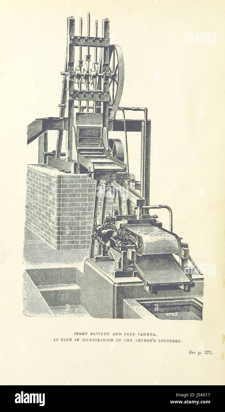 Questo titolo si riferisce a un'opera introduttiva sulla metallurgia, incentrata sullo studio dei metalli, delle loro proprietà e delle loro tecniche di lavorazione. Foto Stock