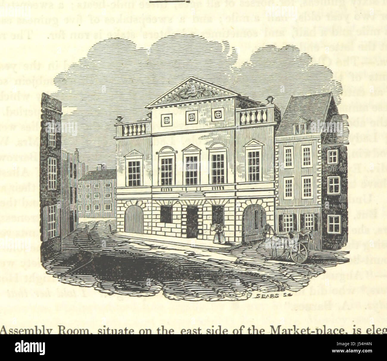 Un resoconto storico completo della contea di Derby, che copre geografia, geologia, commercio e altro ancora, con mappe e incisioni a scopo illustrativo. Foto Stock