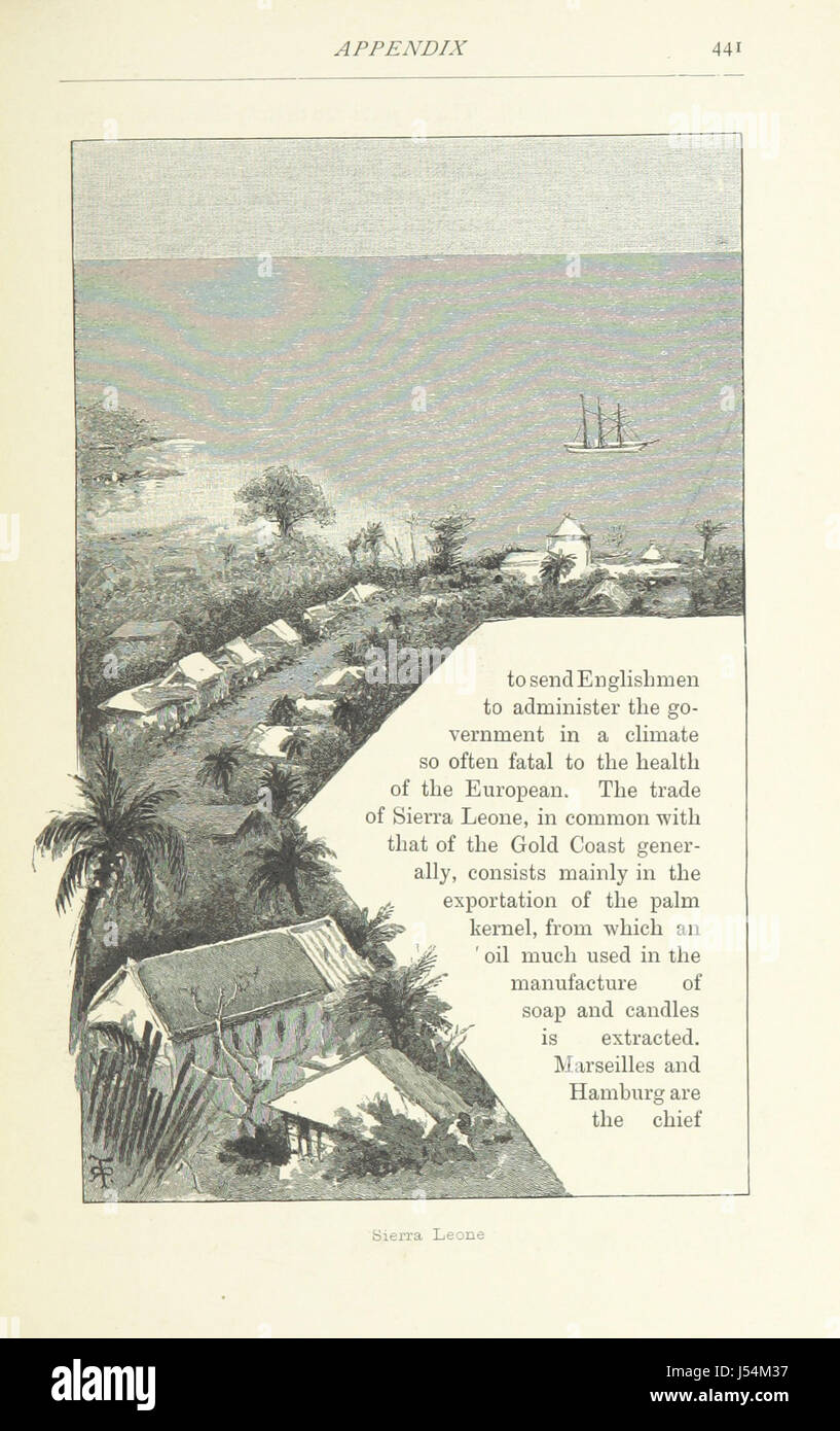 L'ultimo viaggio ... 1887. [Lady Brassey di riviste e le note del suo ultimo viaggio nel "Sunbeam"; edito da Lady Barker. Con un breve ricordo di Lord Brassey. Con illustrazioni e una mappa.] (appendice. Parte I. Viaggio da Darnley Island al Porto di Darwin, Capo di Buona Speranza e Inghilterra. Da Lord Brassey.-Parte II. A. Abstract del registro di "Sunbeam," preparata da Thomas Brassey Allnutt. B. Schema di viaggio, ristampato da "tempi"). Foto Stock