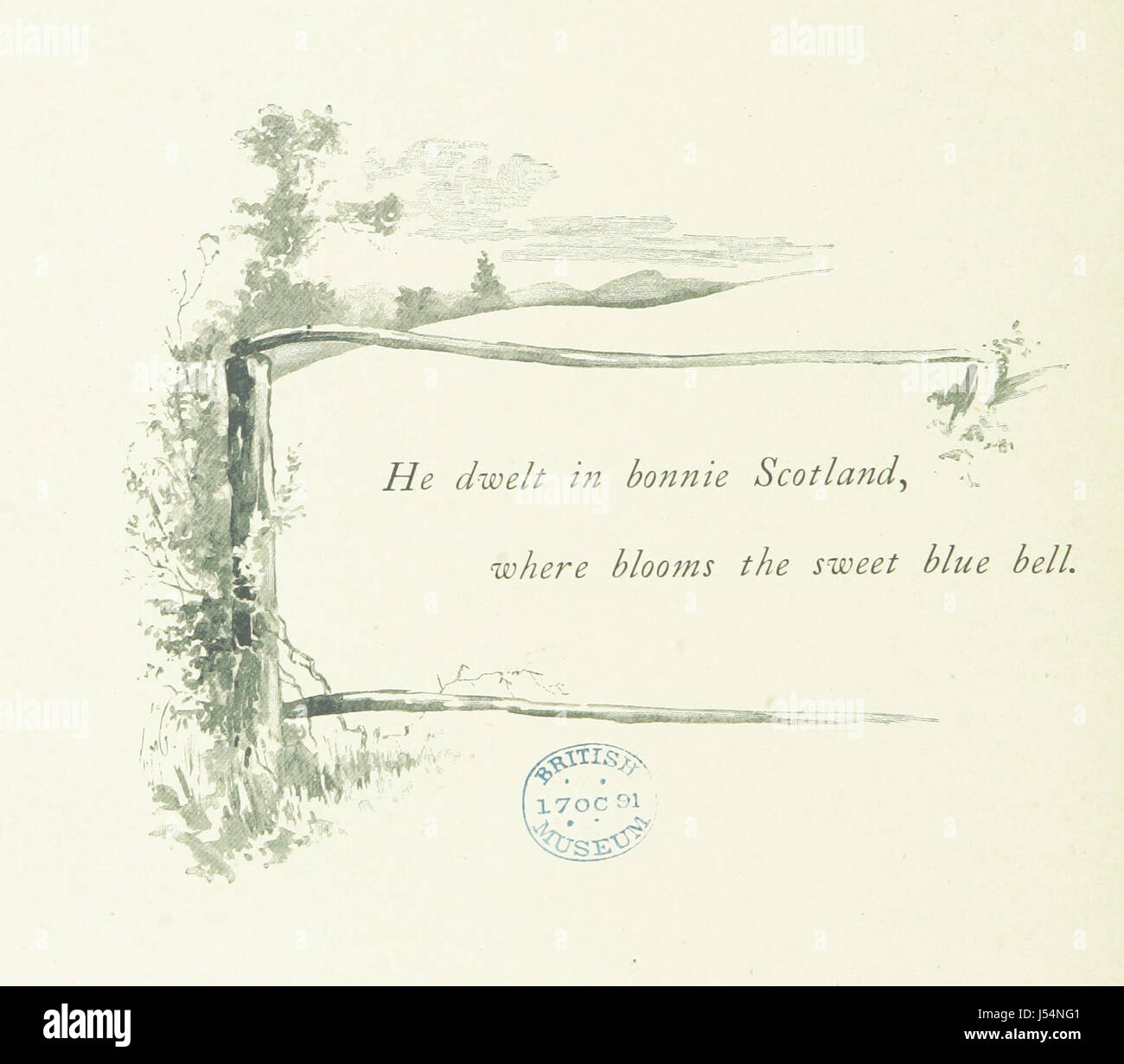Le "Ballate preferite" sono una raccolta di canzoni popolari del XIX secolo, tra cui musica e illustrazioni che danno vita alle storie dietro le ballate. Foto Stock