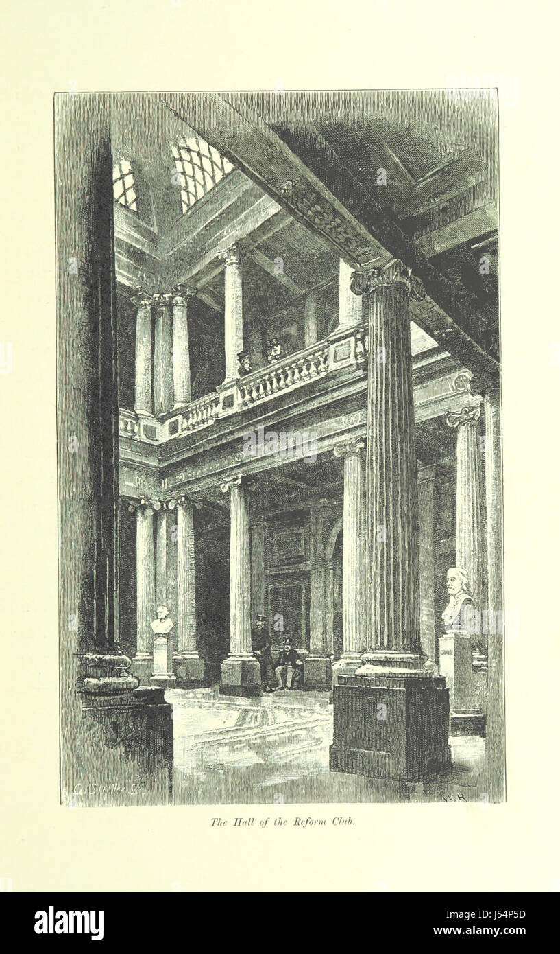 Club-Land, Londra e Provinciale ... Con illustrazioni, [e un capitolo su Edinburgo e Glasgow dal club R. Walker,] etc Foto Stock