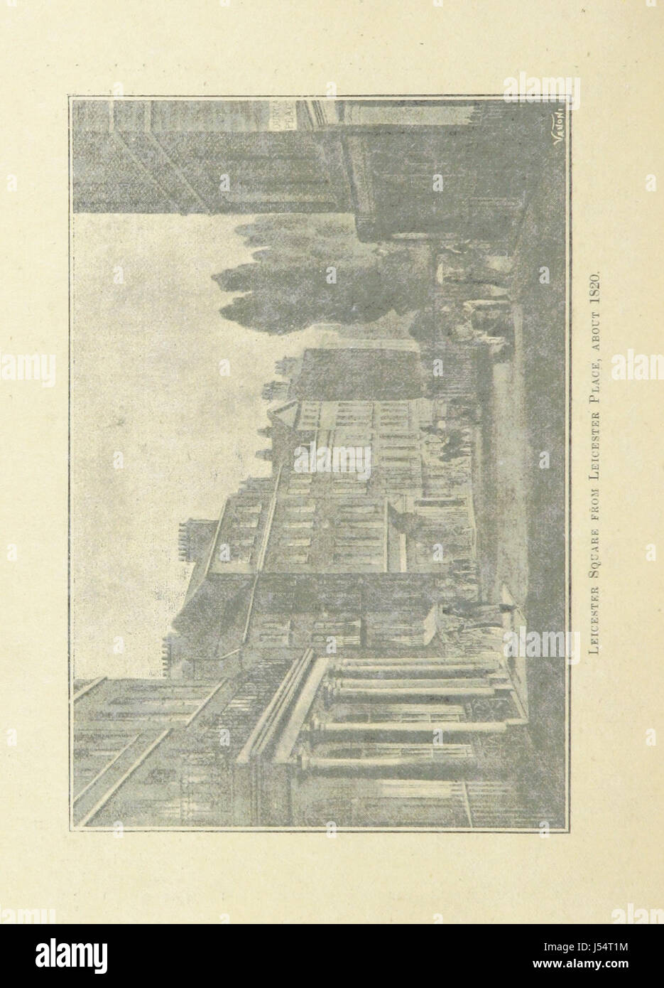 La storia di Leicester Square ... Con ... illustrazioni ... Editor d'arte.-Mons. Charles Alias Foto Stock