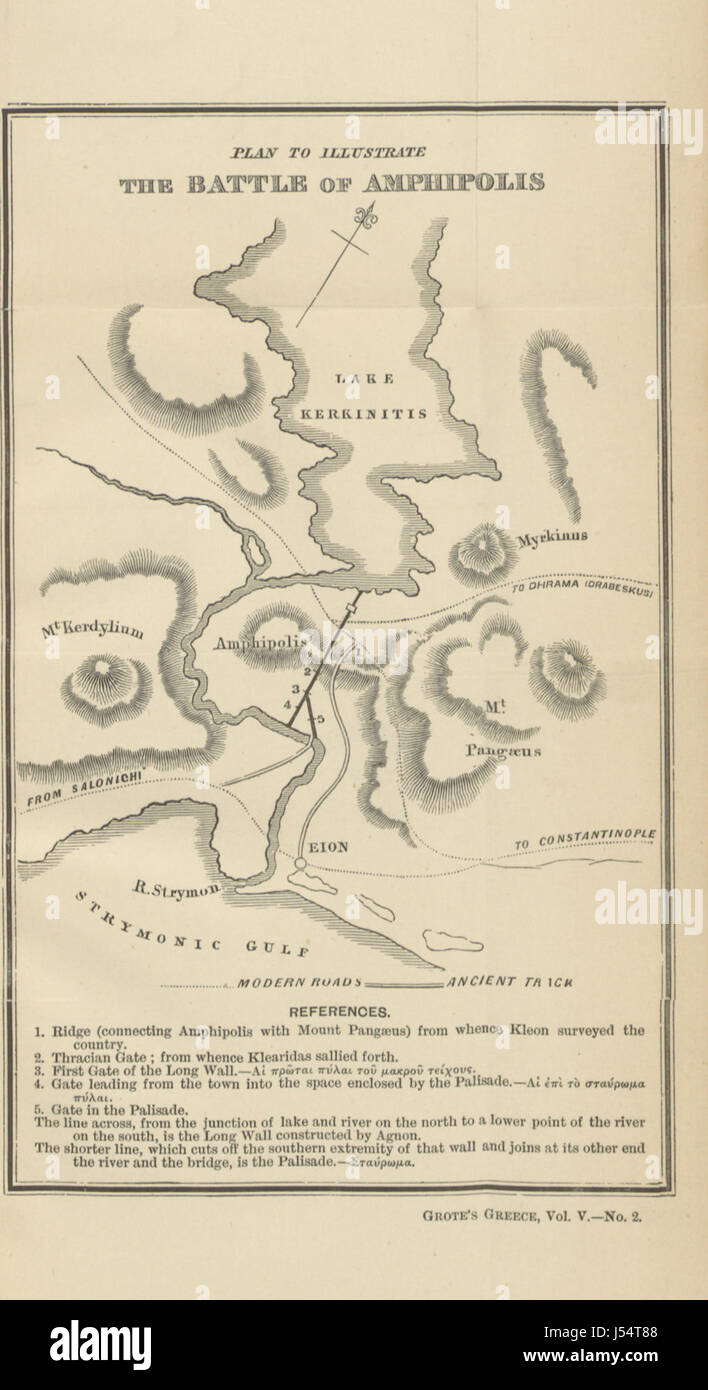 La storia della Grecia ... Una nuova edizione. Con ritratto, mappa e programmi Foto Stock