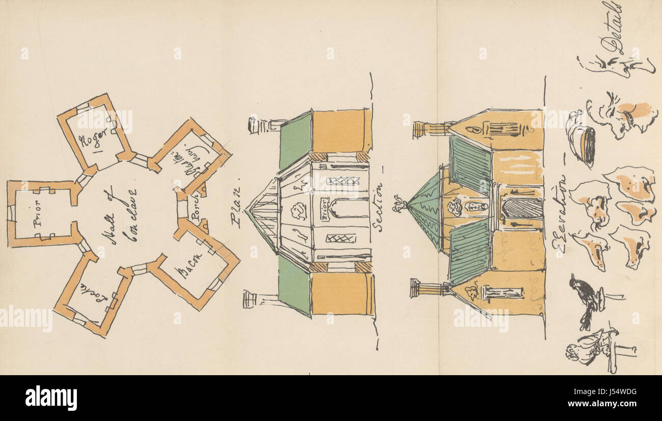 I Frati blu: i loro discorsi e azioni. Essendo un nuovo capitolo nella storia della vecchia Plymouth ... Con ritratti, etc Foto Stock