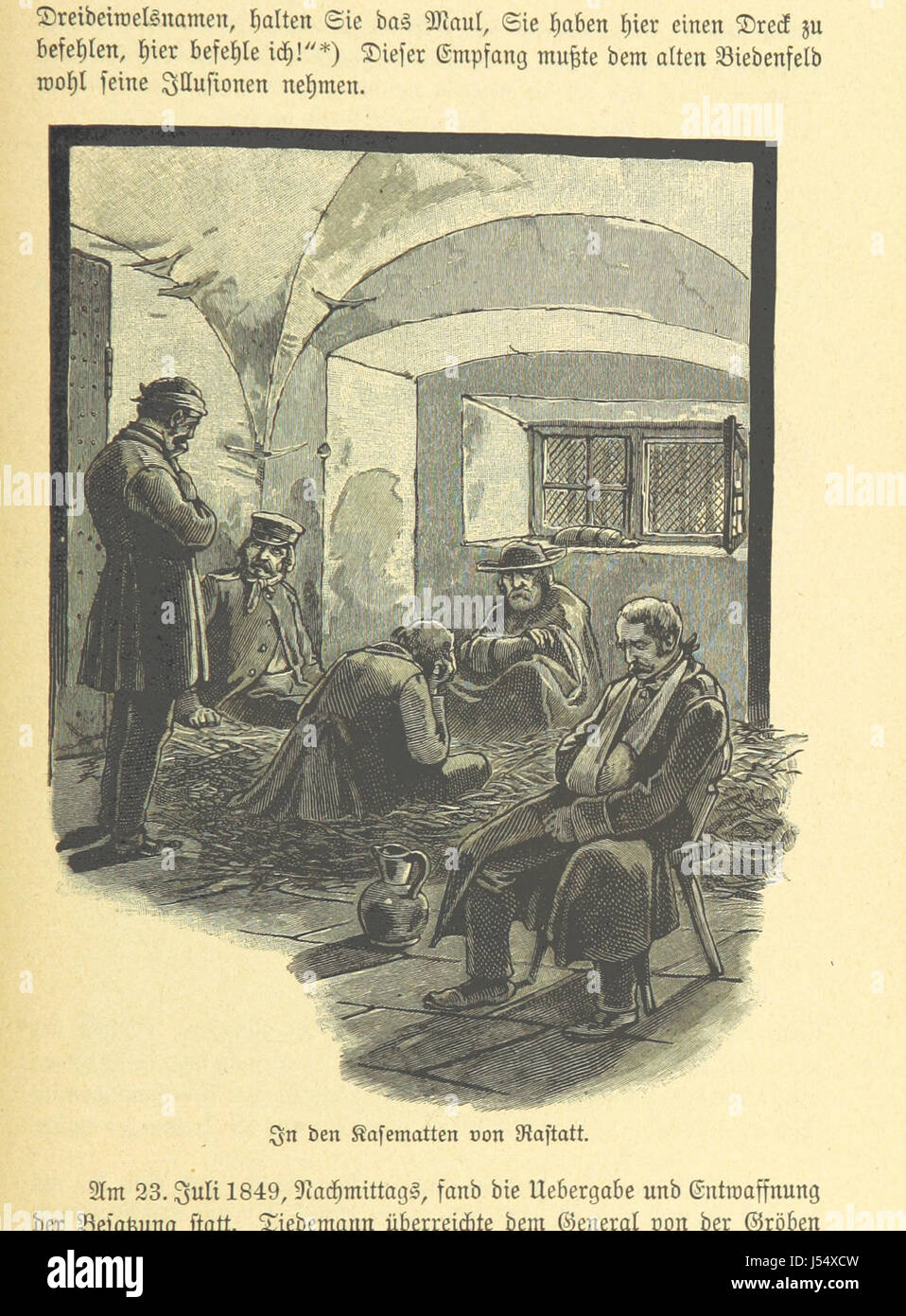 Questo lavoro fornisce un resoconto illustrato della Rivoluzione tedesca del 1848-1849, descrivendo dettagliatamente i movimenti politici e sociali del periodo. Copre eventi chiave, lotte per la democrazia e il ruolo dei rivoluzionari nella formazione della Germania moderna. Foto Stock